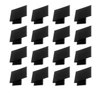 Steel Typhoon Window Clamps Strong General Fit Reusable Storms Defense Fasteners Pack of 16 for Household Strong Window Clamp Hardware