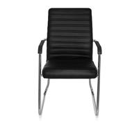 STEEL V - Guest Chair Conference Chair Black