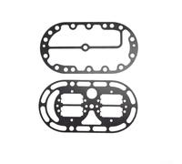 Steel Valve Plate Gasket for MR Series Compressors - Precision Sealing Pad for MR4MS MR6MS Units - Replacement Part 10x5cm