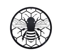 Steel Wall Art with Bee Design