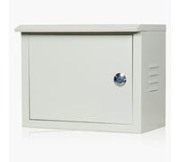 Steel Wall Mount Junction Box with Lock & Mounting Plate Weatherproof Enclosure for Indoor/Outdoor Use Meter Box Switch Control Cabinet 500x180x400MM