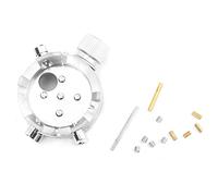 Steel Watch Movement Holder for 7750 Movement, Precision Watch Repairing Tool with 11 Accessories, Durable Steel Base for Watchmakers and Horology Technicians