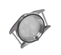 Steel Watch Sheel Case for Movements Solid Back Water Resistant Watch Case Professional 36mm Repair Parts