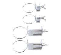 Steel Water Control Float Valves Set with Clip Automatic Leveling Float Valves Simple Installs for Troughs & Tanks Automatic Leveling Control