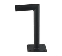 Steel Weather Vane Roof Bracket with Hardware, Designed for Outdoor Use on Roofs with Secure 4-Hole Mounting Pattern