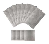 Steel Welding Sheets - Practice Plates Set, Durable Iron with Smooth, Sturdy Material with Heat Resistance, Compact Design, Starter Tool for Beginners, Professionals, and Welding Students