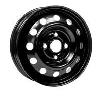 STEEL WHEEL ALCAR ACCIAIO 6530 FOR RENAULT CLIO II 5.5X14 4X100 BLACK 87L