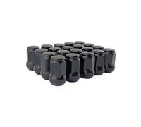 Steel Wheel Bolts 20 Pcs Wheel Nuts Closed End Bulge Acorn Lug Nuts M12x1.25,m12x1.5,m14x1.5,1/2-20",Hex 19mm,height 35mm Wheel Nuts Replacement Parts(M14x1.5)