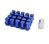 Steel Wheel Bolts 20pcs M12x1.25 Car Wheel Nut Cap Screw Protection Cap Auto Hub Car Tyre Lock Lug Nuts Bolts With Key Replacement Parts
