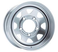 STEEL WHEEL DOTZ DAKAR FOR SSANGYONG REXTON I SERIE TOD 7X16 6X139.7 SILVER RKN