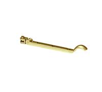 STEEL WINDOW FITTINGS B375 Classic Curved Peg Stay - 150mm Antique Brass