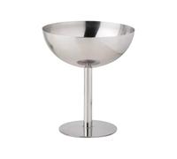 Steel Wine Glasses - Silver | Silver Wine Glass | SIL-ver Unbreakable Goblets Fancy Wi-ne Goblets for Outdoor Travel Camping Pool Parties and Daily Use