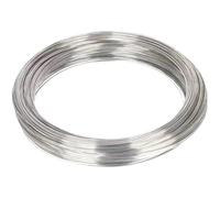 Steel Wire 100M~1M Stainless Steel Soft Wire/hard Wire Diameter 0.02mm~3.0mm Single Bright(2mm X 5M,Soft Steel Wire)