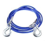 Steel Wire Car Tow Rope - Towing Cable with Hook for Emergency Use, 1PC(4Meters 3T)