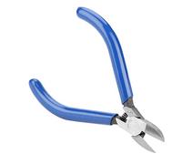 Steel Wire Cutter, Diagonal Cutters Flush Cutters Wire Cutter Tool Wire Snips 5in Electronic Diagonal Pliers Cable Side Cutting Nippers for Crafting Electrical Jewelry Making