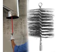 Steel Wire Flue Brush for Chimneys for Stoves and Smoke Exhaust Systems (120mm)