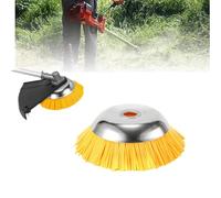 Steel Wire Grass Trimmer Head,2025 New 8 Inch Steel Wire Rotary Brush Cutter Trimmer Head,Universal Steel Wire Trimmer Head Replacement Heavy Duty Weed Brush Cutter,Weed Remover Tool for Lawn Garden