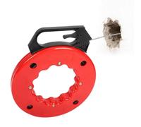 Steel Wire Puller - Flexible Cable Fishing Tool for Tight Spaces - Durable Wiring Guide - Electrical Fish Tape Alternative | for Conduit, Drywall, Ceiling, Insulation & Home Improvement Projects