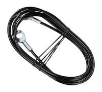 Steel Wire Rope for Fitness Equipment Weight Stack Systems Suitable for Home Gyms and Light Commercial Use 1.5M 2.5M 10FT 5mm Diameter (2.5M)