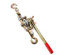 Steel Wire Rope Puller with Dual Hooks for Secure Connection and Tension Control in Electrical Infrastructure and Site Construction (1T single-line)
