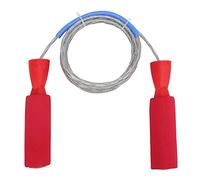 Steel Wire Skipping Rope with Foam Handles, Lightweight Sport Accessory - Durable Build, Comfortable Grip, For Fitness and Endurance Training