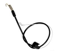 Steel Wire Snow Blower Pull for cable for Winter Steel Wire | Approximately 49 inches long, Z-bend end design, spring-loaded retainer for precise auger engagement