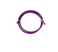 Steel Wire Weaving Motorcycle Brake Hose Explosion-Proof High Temperature Resistant Reinforced Clutch Oil Pipe Universal(Purple AN3,15M_OD 7.5XID 3.2MM)