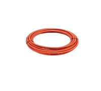 Steel Wire Weaving Motorcycle Brake Hose Explosion-Proof High Temperature Resistant Reinforced Clutch Oil Pipe Universal(Orange AN3,10M_OD 7.5XID 3.2MM)