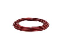 Steel Wire Weaving Motorcycle Brake Hose Explosion-Proof High Temperature Resistant Reinforced Clutch Oil Pipe Universal(Red AN3,15M_OD 7.5XID 3.2MM)