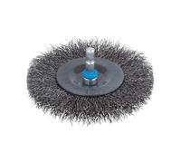 Steel Wire Wheel Brush 100mm Hex Shaft Drill Rust Cleaning Brush Hand Tool