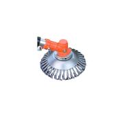 Steel Wire Wheel Garden Weed Brush Lawn Mower Grass Eater Trimmer Brush Cutter Tools