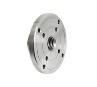 Steel Wood Lathe Chuck Face Plate, M33 X 3.5mm / 1" X 8TPI / M18 X 2.5mm Thread Flange Faceplate, Woodworking Turning Tools (Color : 100mm M33X3.5)
