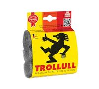 Steel wool pads, assorted grades (pack 3)