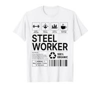 Steel Worker Handling Information T-Shirt