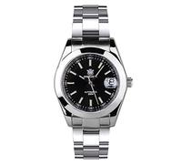 Steeldive SD1934 Water Ghost Men Automatic Mechanical Watches Sapphire Glass NH35 Coral Blue Dial 20Bar Luminous Stainless Steel Diver Watch Men, black, Diver,Mechanical