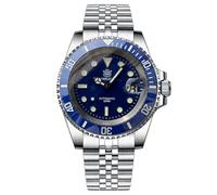 STEELDIVE SD1953 Bracelet Mechanical Men Dress Watch 41MM NH35 Movement Waterproof Men Automatic Dive Watches, V 5