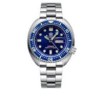 STEELDIVE SD1972 Black Week Display Stainless Steel Men Watch NH36 Automatic Mechanical Ceramic Bezel Mens Sport Dive Watches, blue