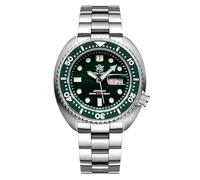 STEELDIVE SD1972 Black Week Display Stainless Steel Men Watch NH36 Automatic Mechanical Ceramic Bezel Mens Sport Dive Watches, green