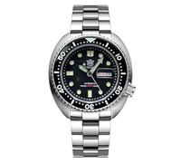 STEELDIVE SD1972 Black Week Display Stainless Steel Men Watch NH36 Automatic Mechanical Ceramic Bezel Mens Sport Dive Watches, black