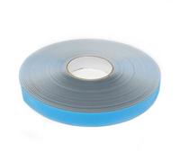 Steelflex 25mm Wide Steel Tape - Gloss White & Foam Adhesive (30 Metre Length)