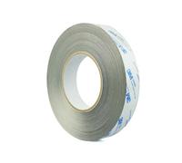 Steelflex Gloss White And 3M™ Self Adhesive Steel Tape For Creating A Surface Magnets Will Stick To - 25mm Wide - 30M Length