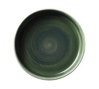 Steelite Aurora Vesuvius Burnt Emerald Round Stacking Deep Plate 8inch / 20.25cm, Pack of 12