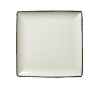 Steelite Charcoal Dapple Square One Plate 10.6inch / 25cm, Case of 6