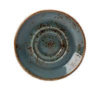 Steelite Craft Double Well Saucer Blue 5.75" / 14.5cm, Case of 36