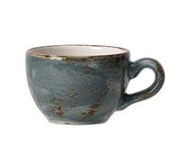 Steelite Craft Low Cups Blue 12oz / 340ml - Rustic Tea and Coffee Service, Mugs, Cups