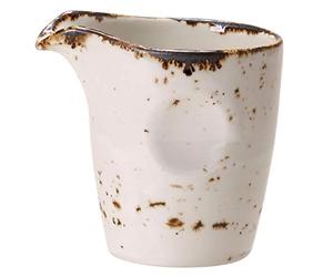 Steelite Craft Pourer White 3oz / 85ml | Pinched Milk Jug, Milk Tot, Creamer, Ceramic Jug