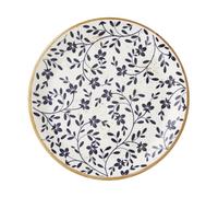 Steelite Impressions Flora Blue Coupe Plate 10inch / 25.3cm, Pack of 12