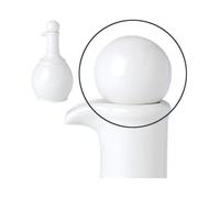 Steelite Simplicity White Oil / Vinegar Jar Stopper 30.6x21.6x22.4cm (1 x 12)