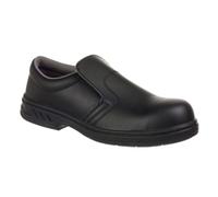 Vegan Friendly Microfibre Slip On Safety Shoe S2 Care Home staff- FW81