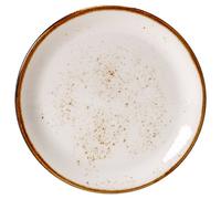 Steelite V564 Craft Coupe Plates, 203 mm, White/Gold Pattern (Pack of 24)
